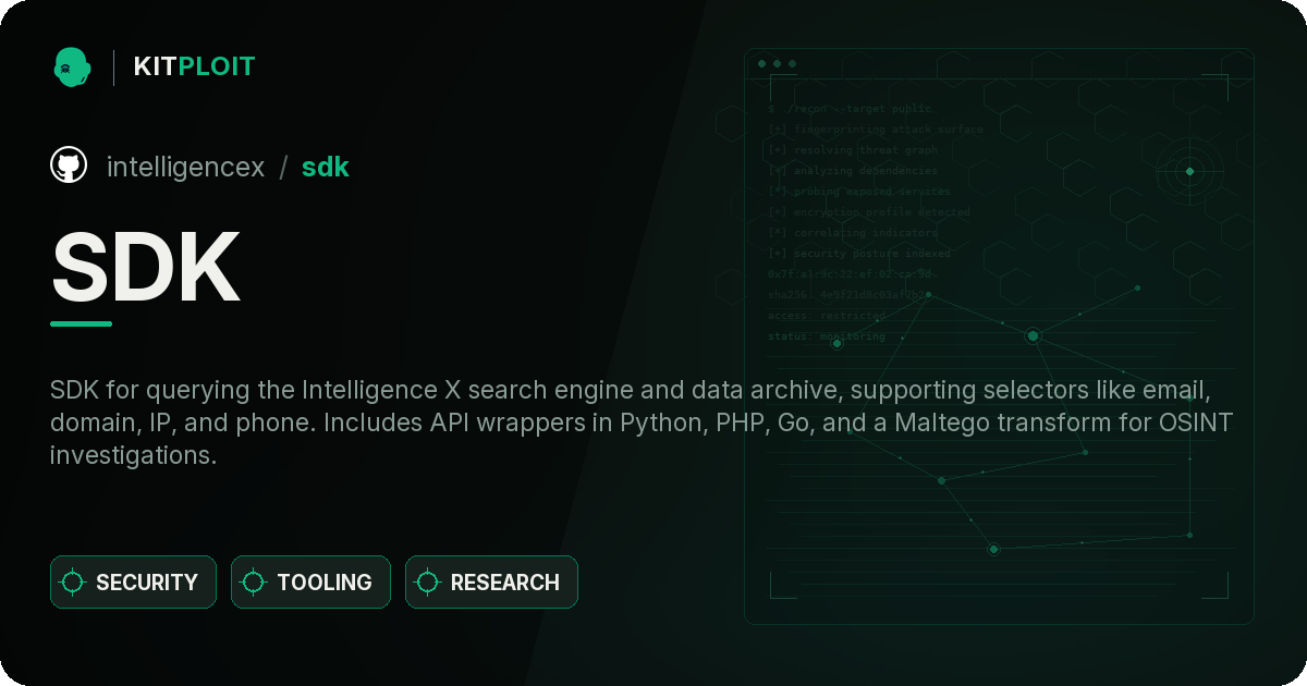 SDK preview