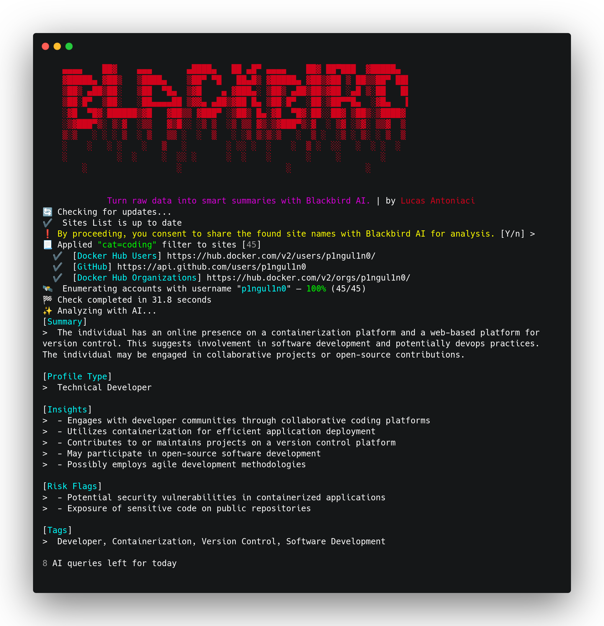 blackbird preview