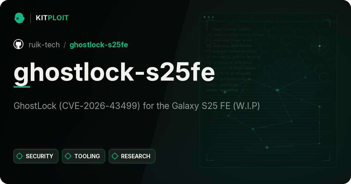 ghostlock-s25fe preview