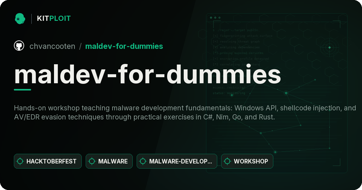 maldev-for-dummies preview