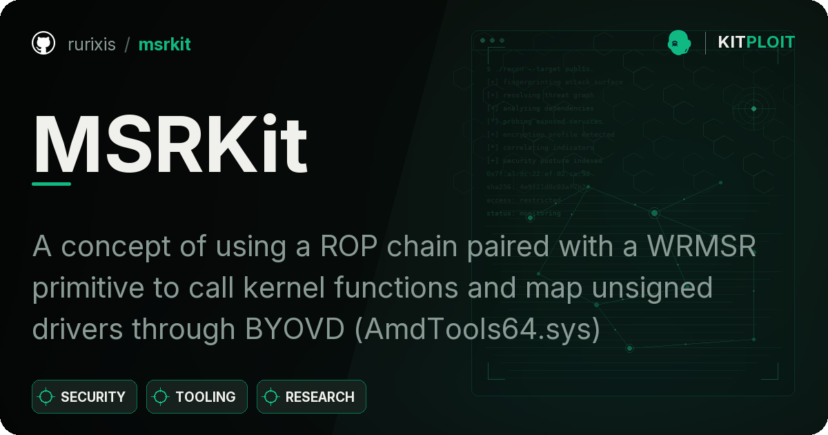 MSRKit