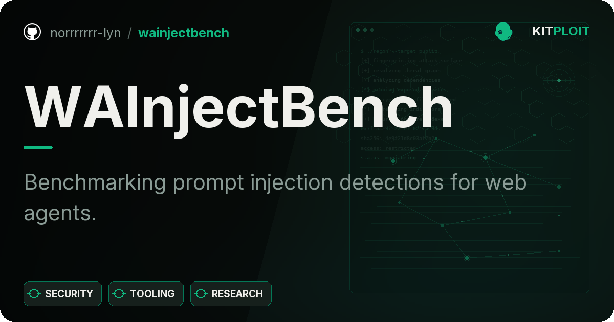 WAInjectBench preview