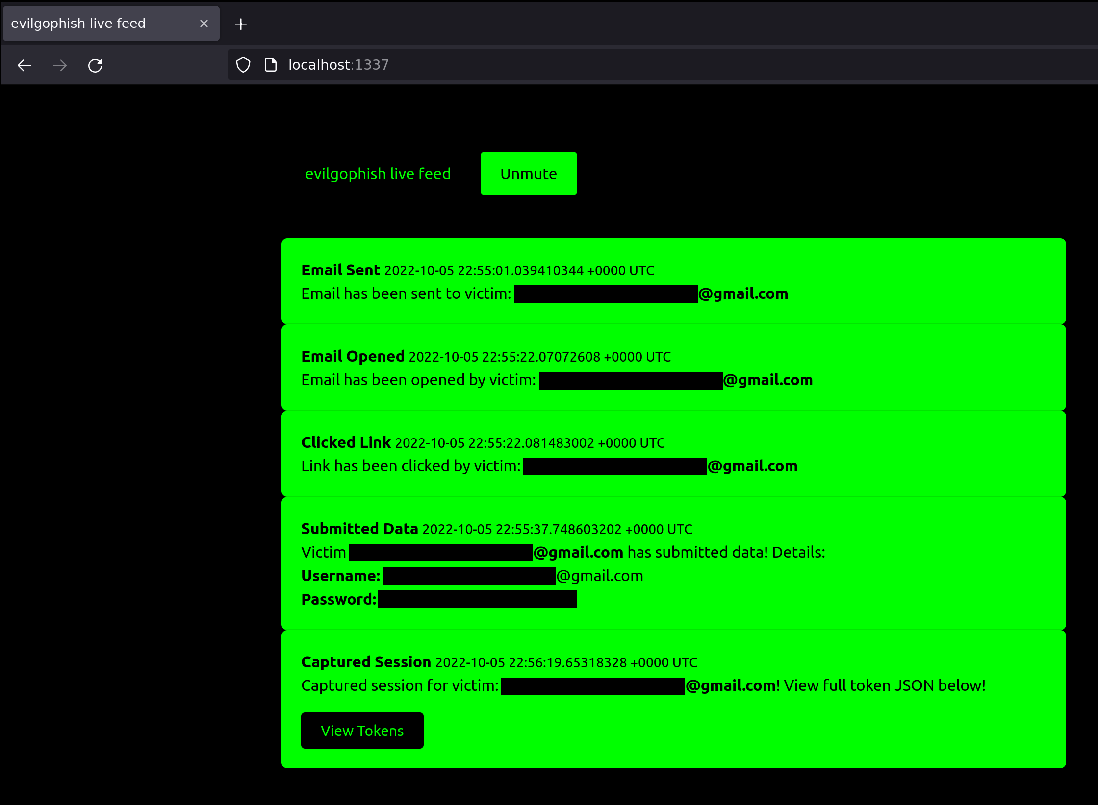 evilgophish preview