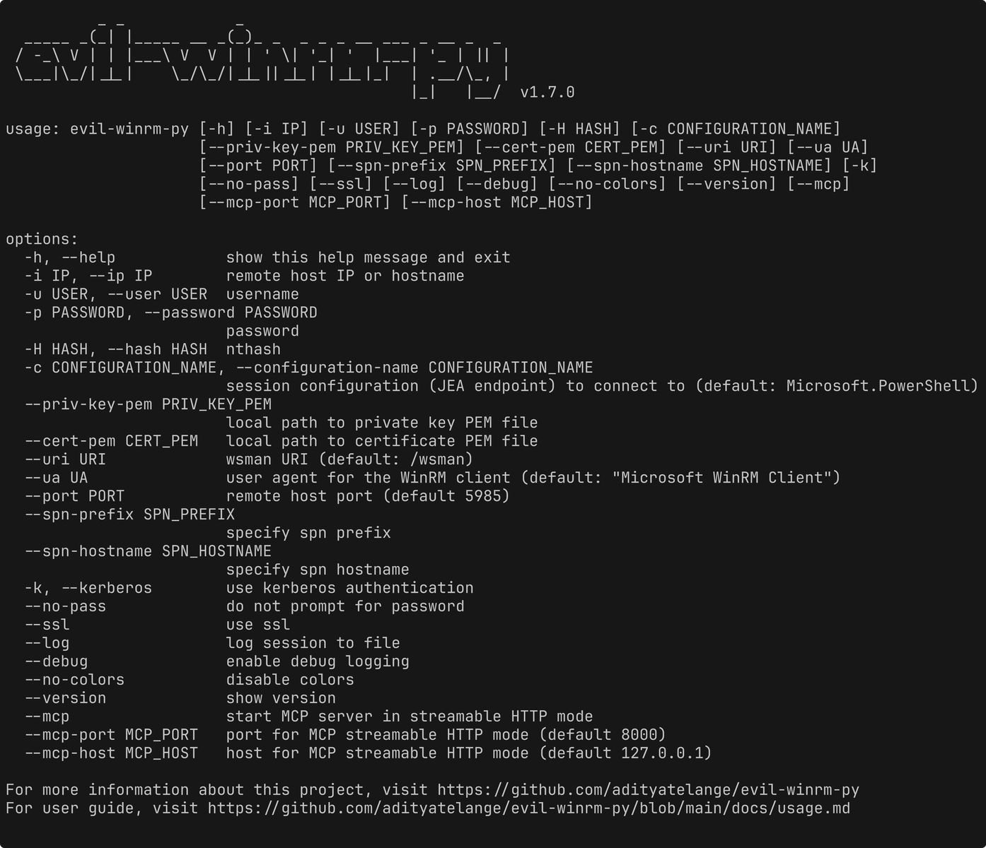 evil-winrm-py