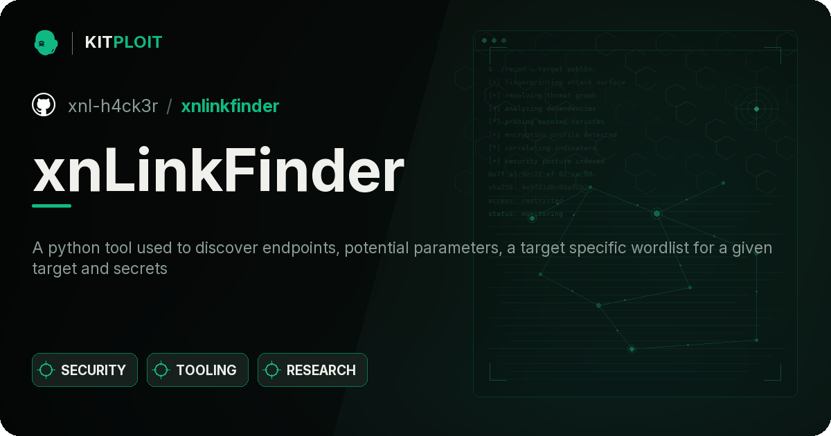 xnLinkFinder preview
