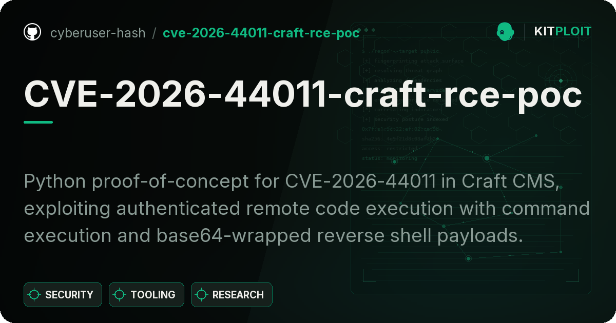 CVE-2026-44011-craft-rce-poc preview
