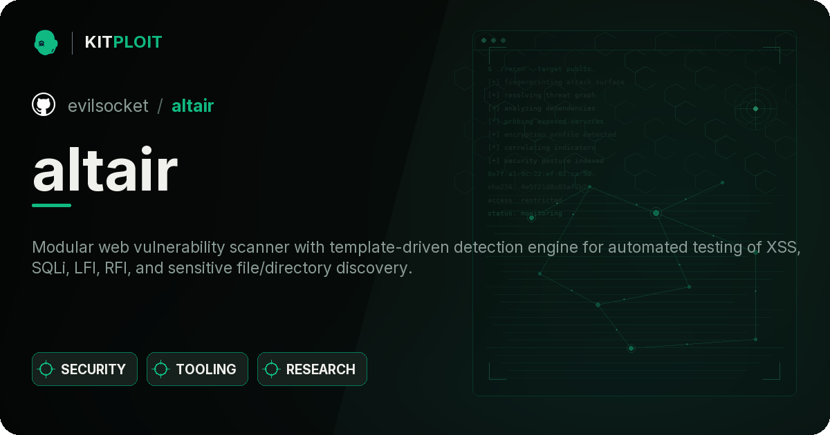 altair preview