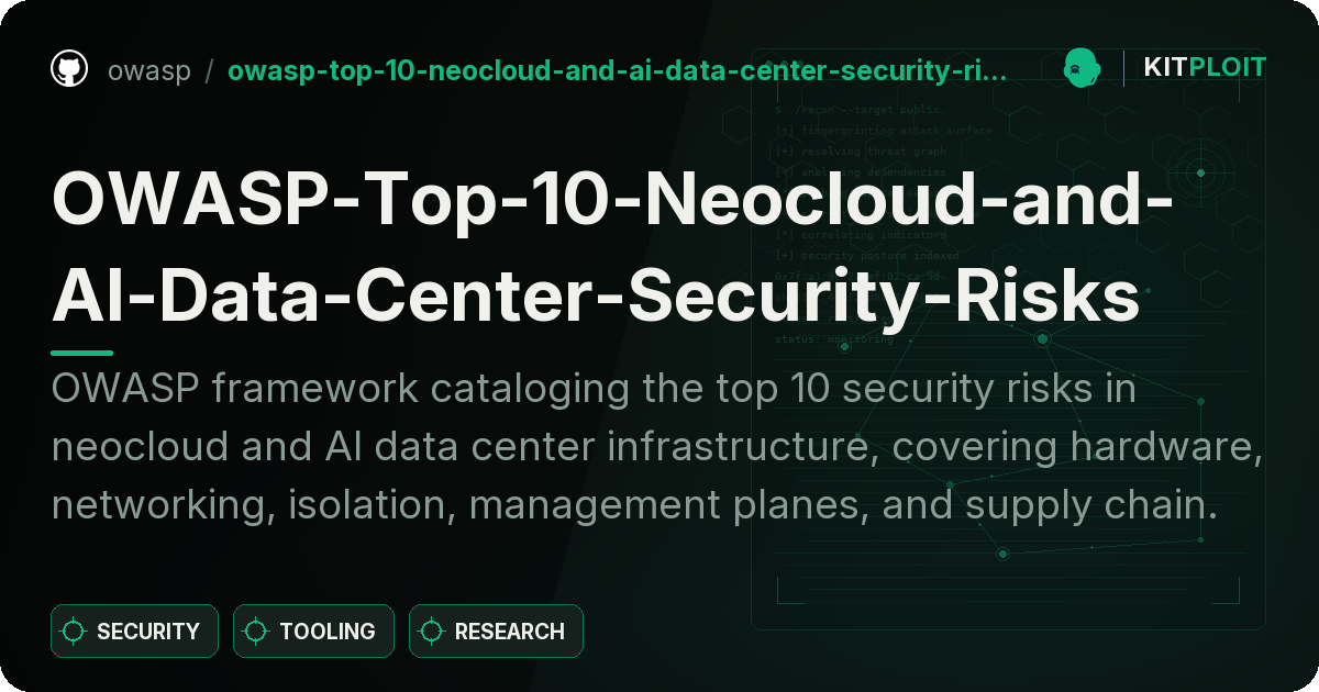 OWASP-Top-10-Neocloud-and-AI-Data-Center-Security-Risks preview
