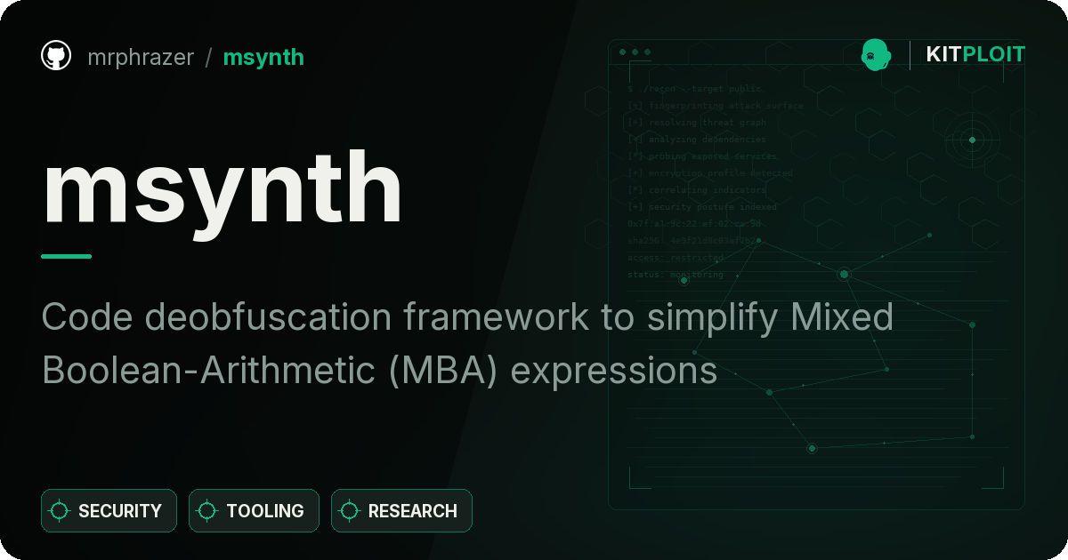 msynth preview