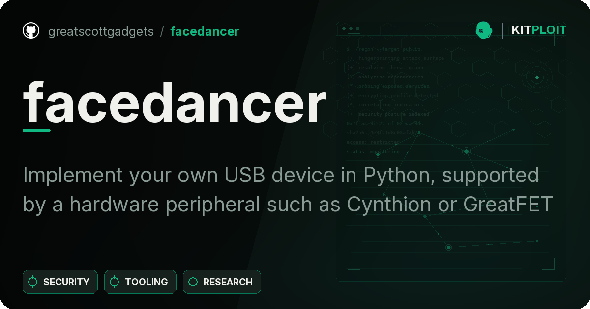 facedancer preview
