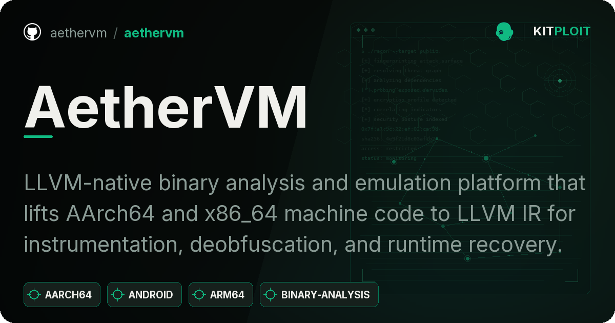AetherVM image