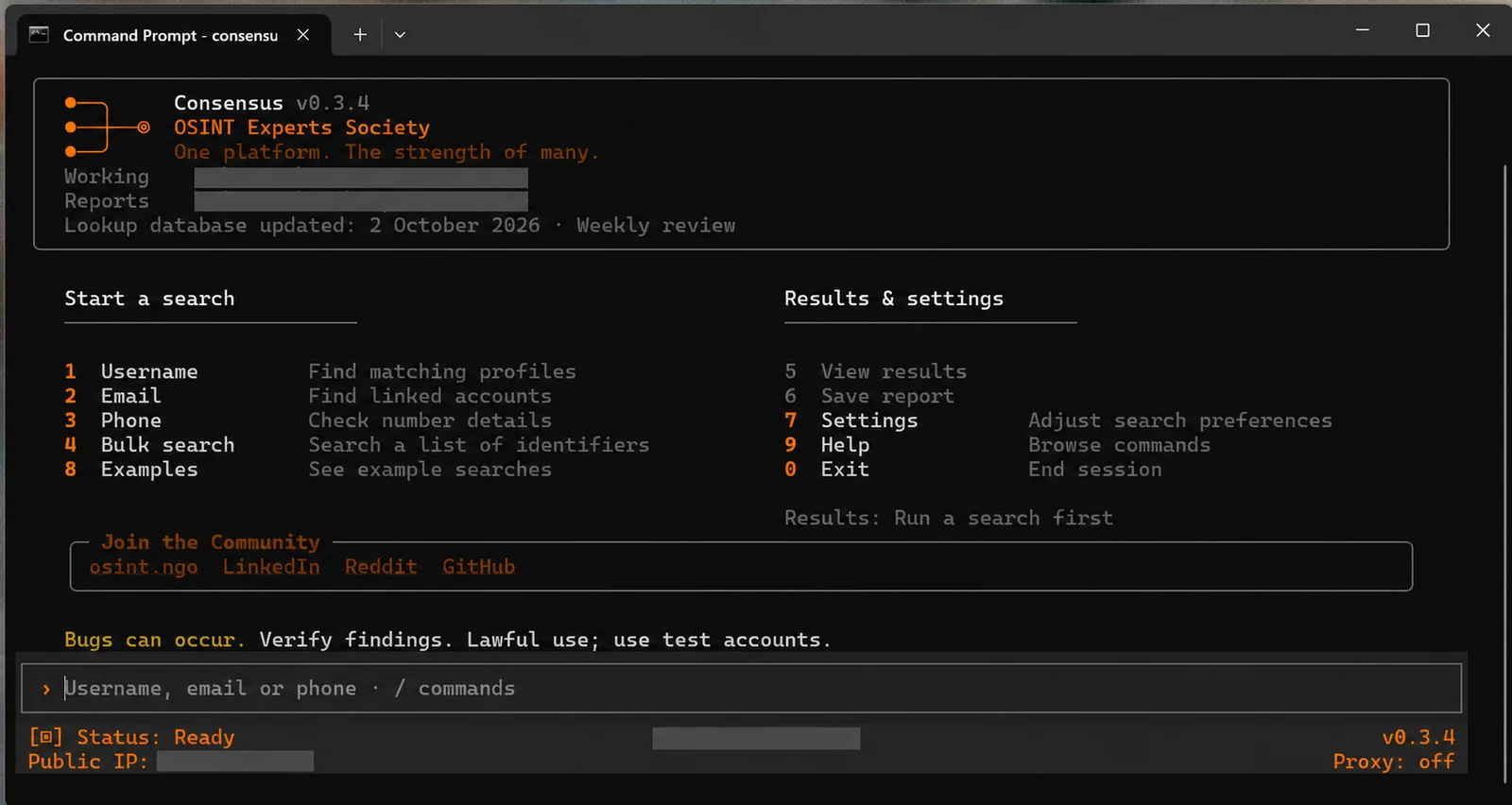 Consensus-OSINT image