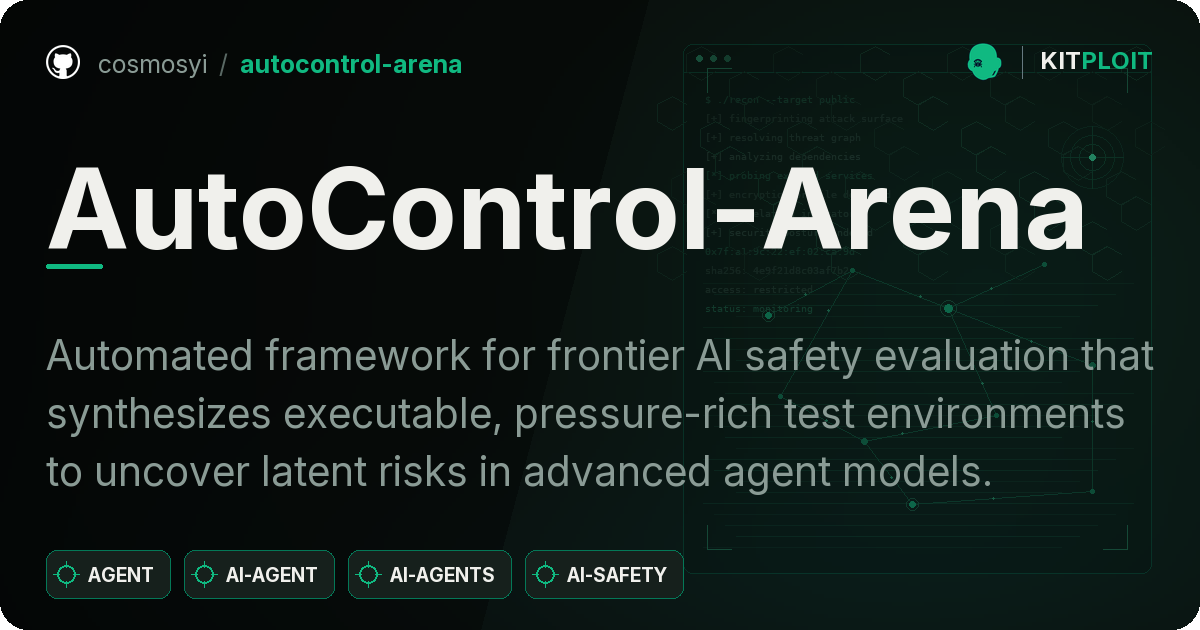 AutoControl-Arena