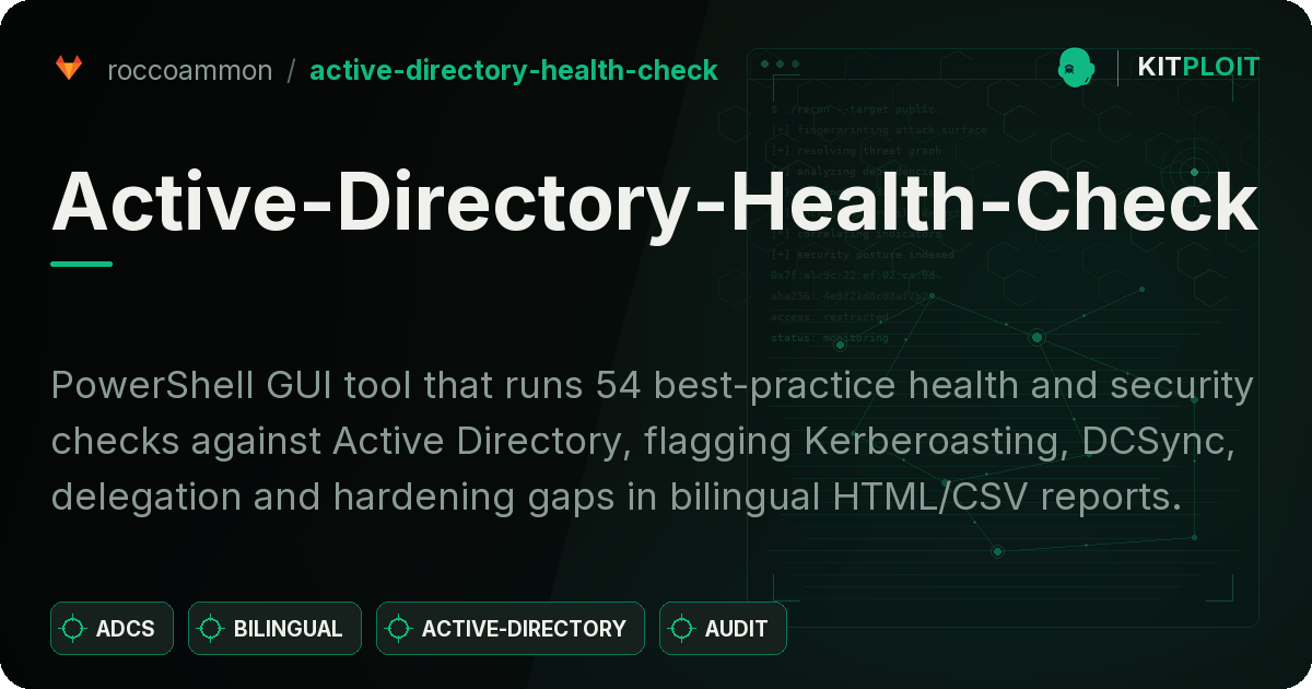 Active-Directory-Health-Check