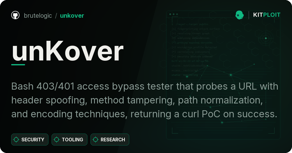 unKover preview