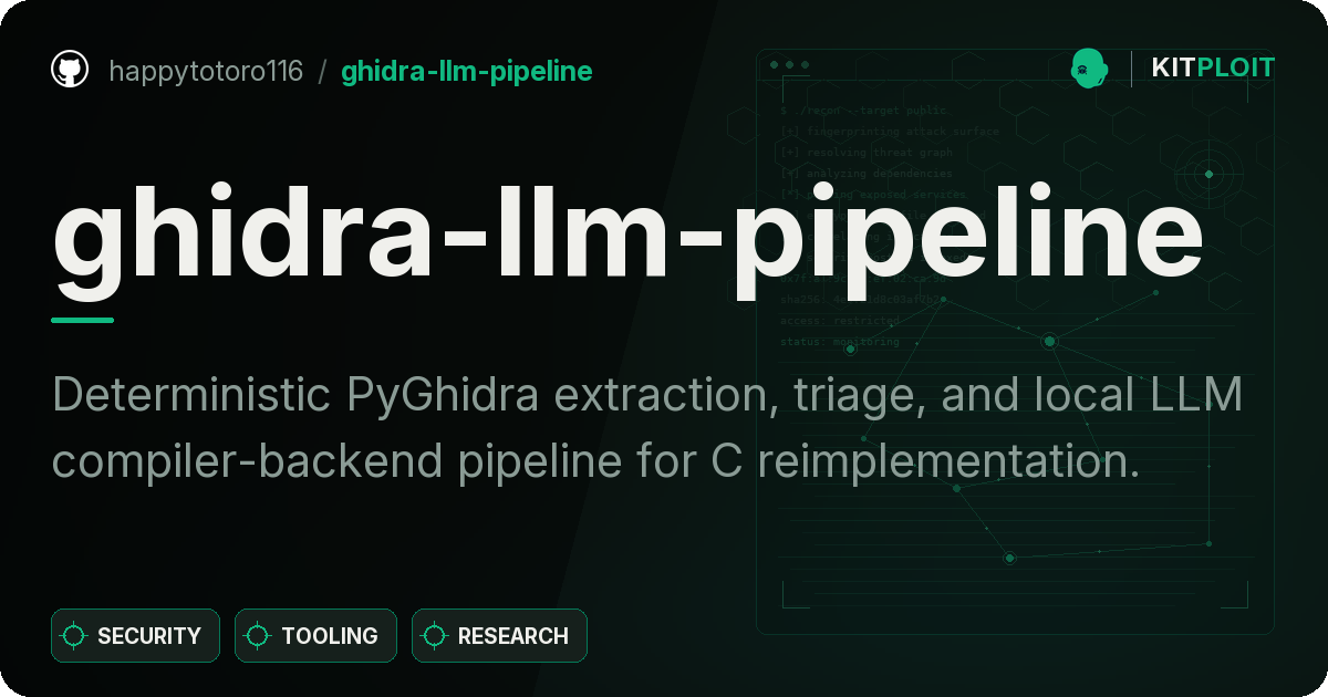 ghidra-llm-pipeline preview