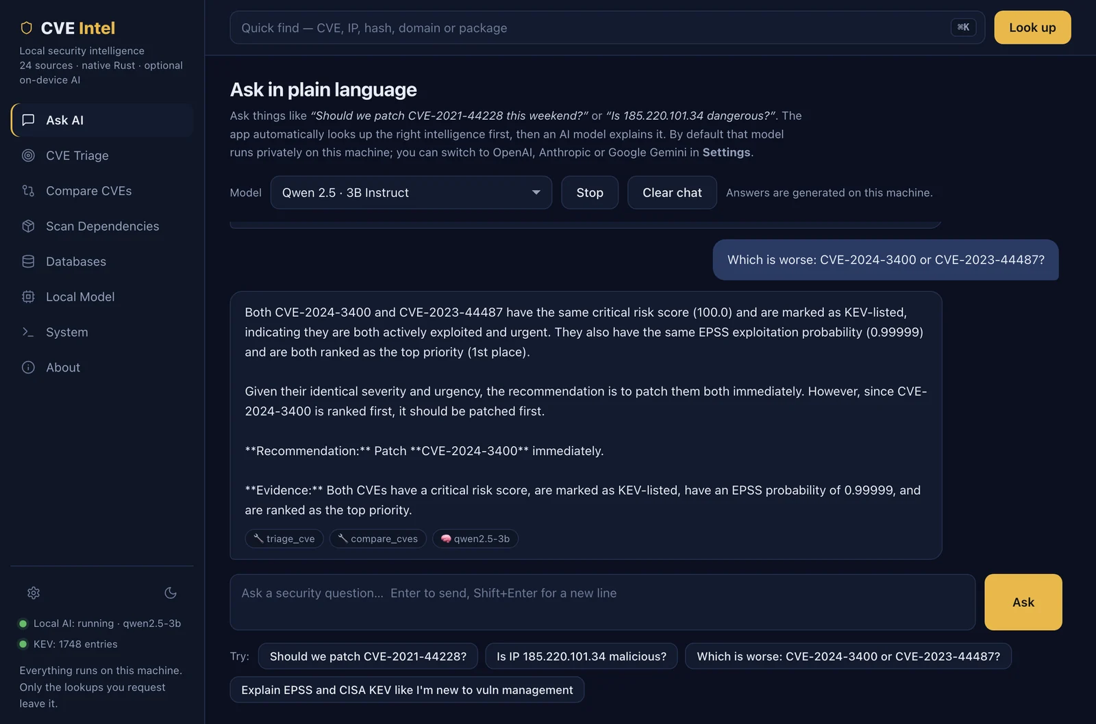 cve-intel preview