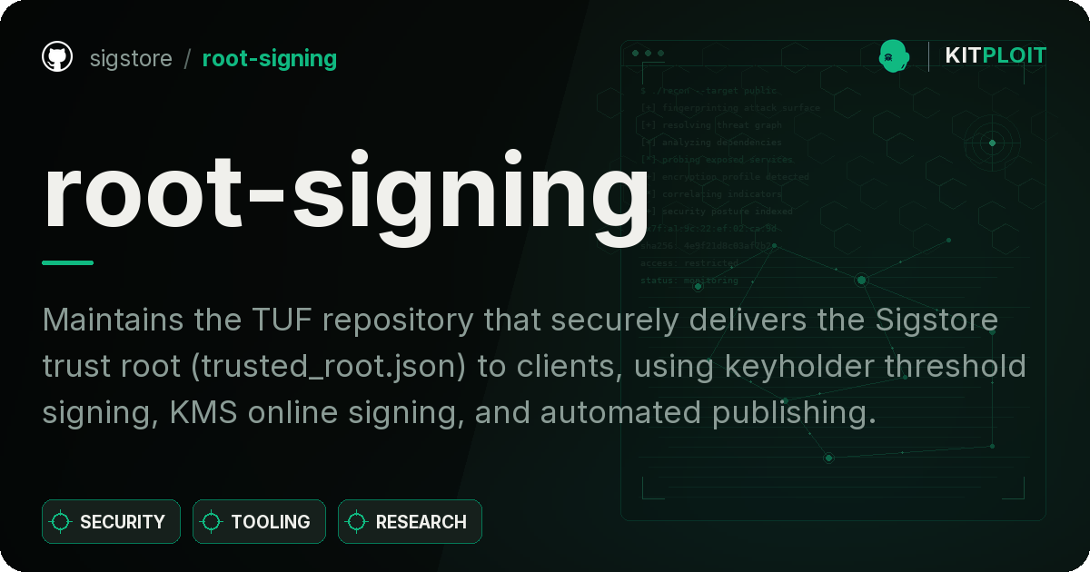 root-signing preview