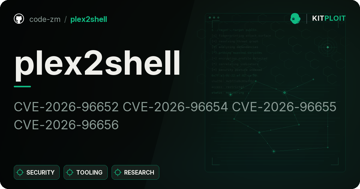 plex2shell preview