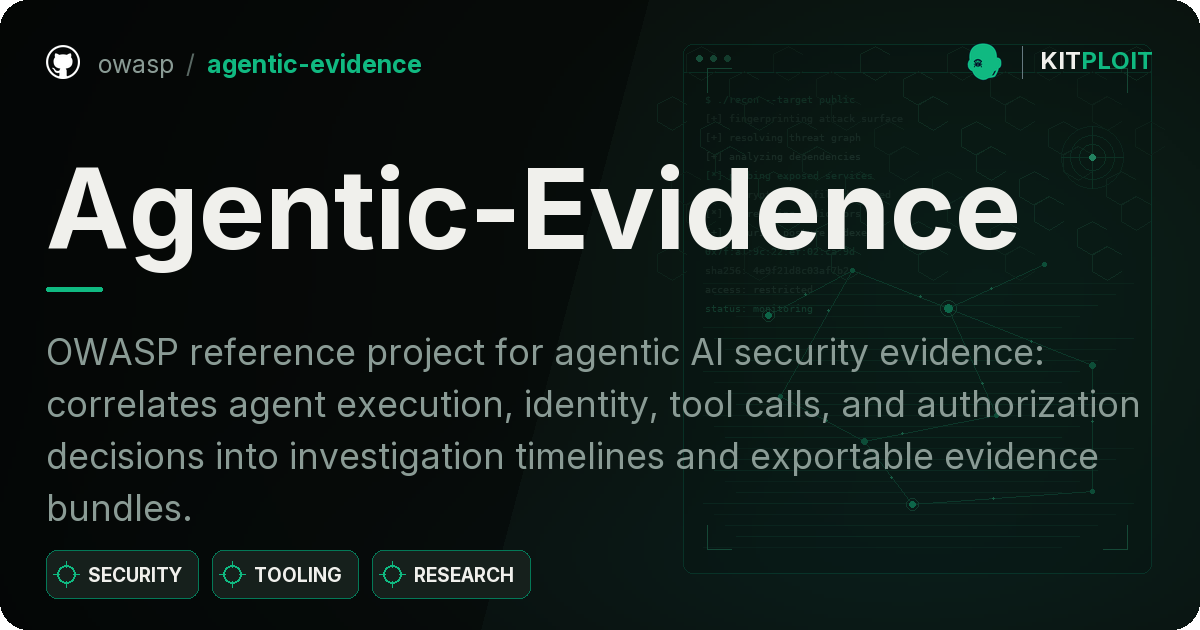 Agentic-Evidence preview