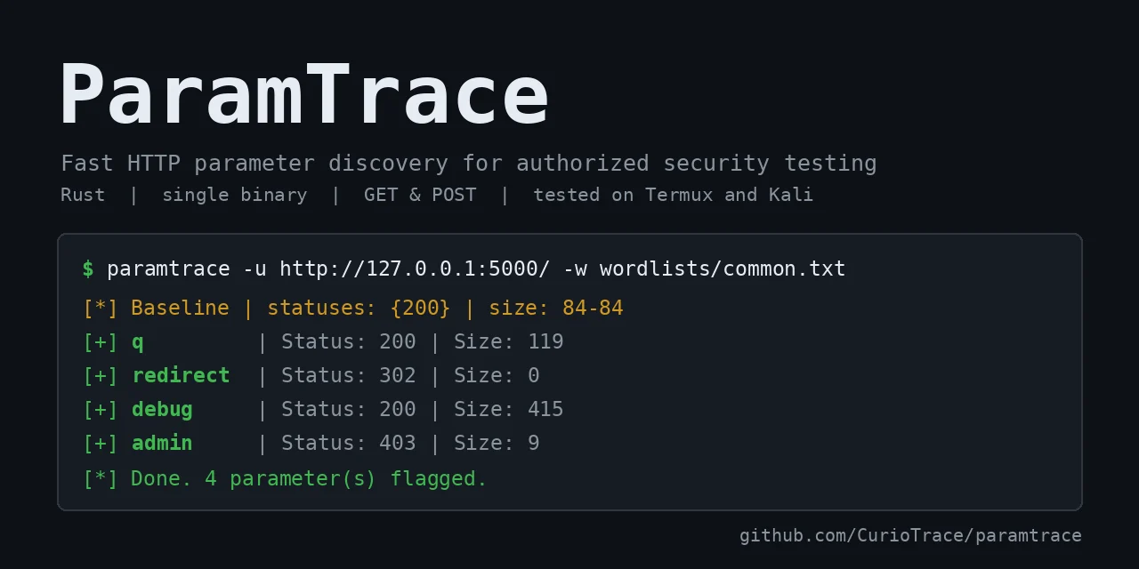 paramtrace preview