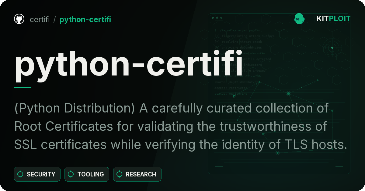 python-certifi preview