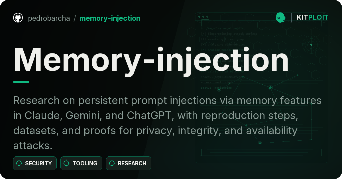 Memory-injection preview