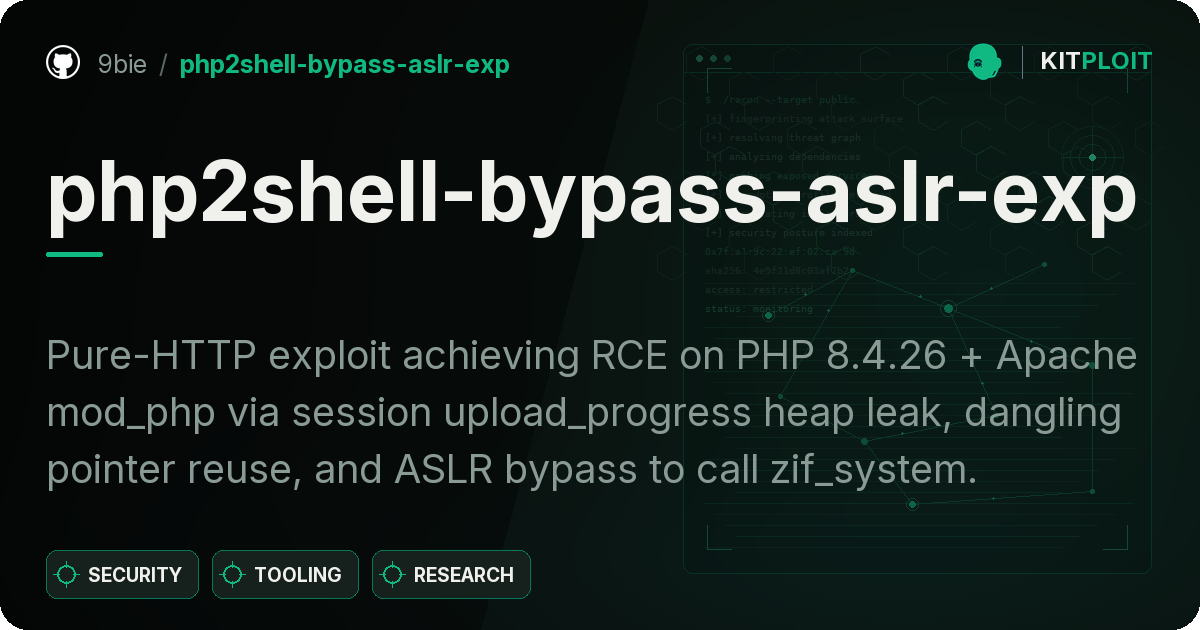 php2shell-bypass-aslr-exp preview
