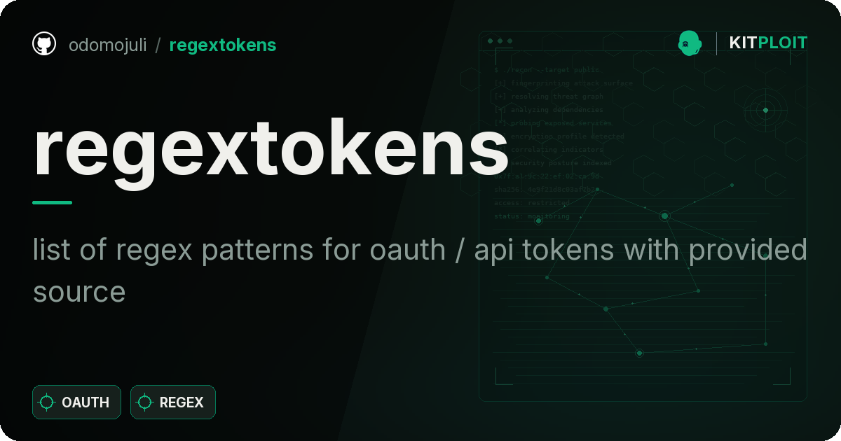 regextokens preview