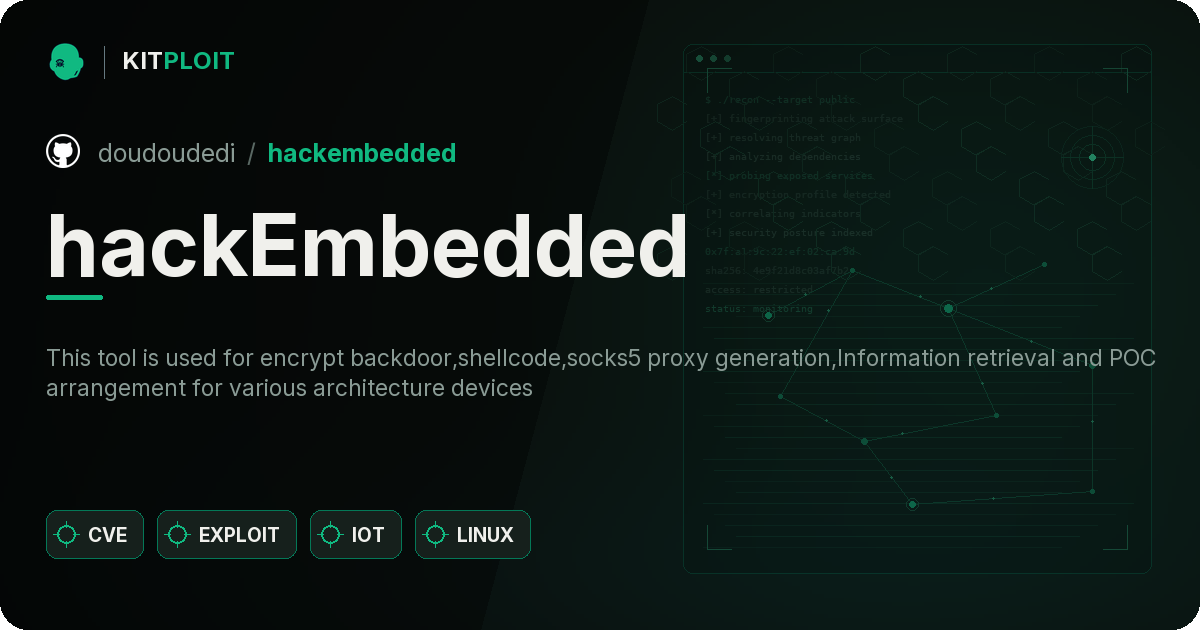 hackEmbedded preview