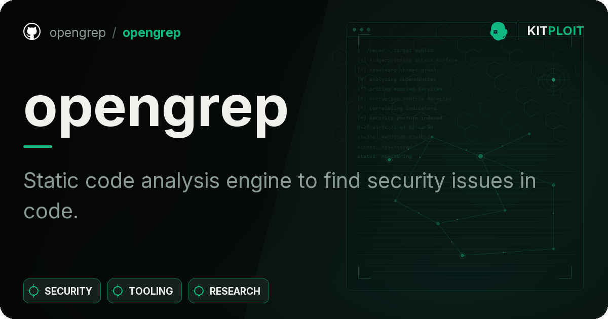 opengrep preview