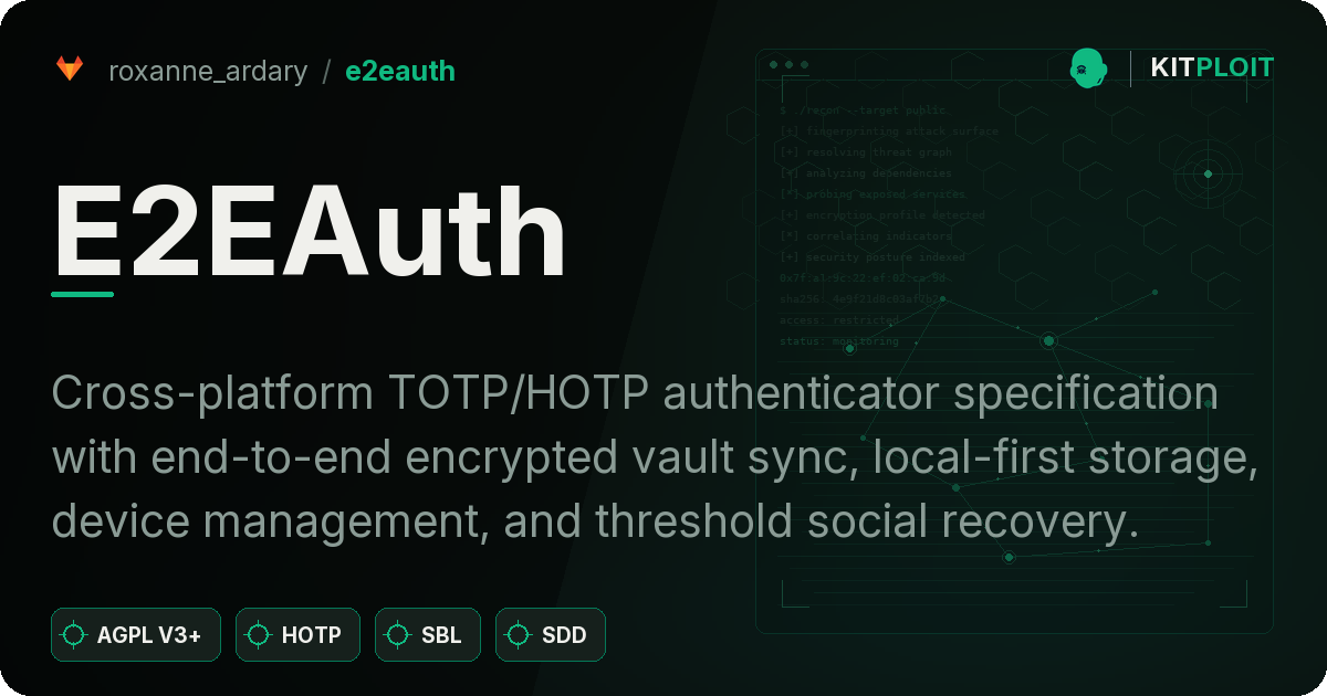 E2EAuth preview
