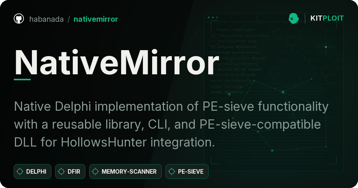 NativeMirror preview