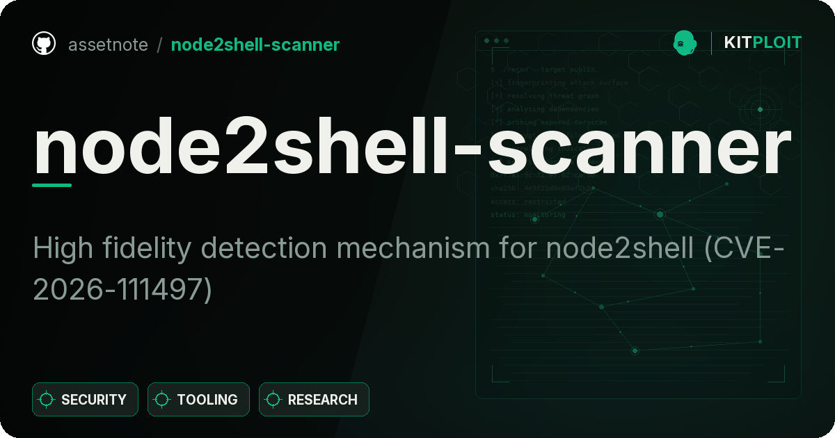node2shell-scanner preview