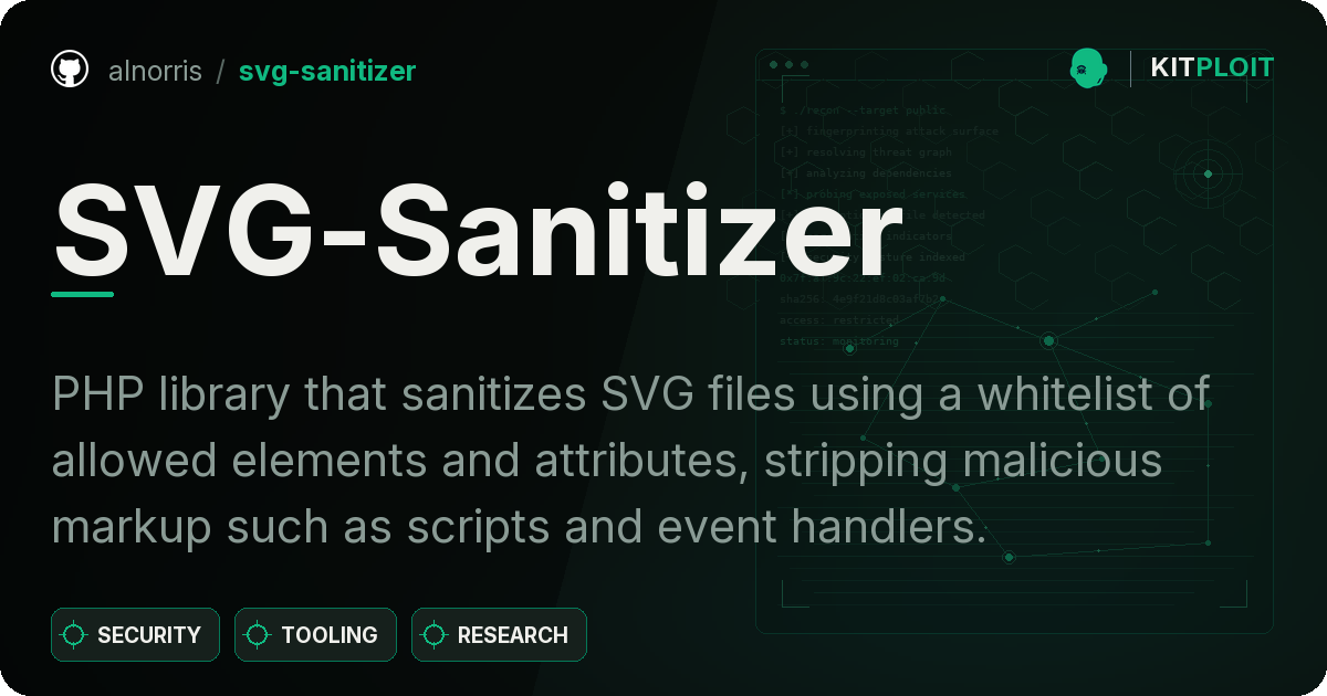 SVG-Sanitizer preview