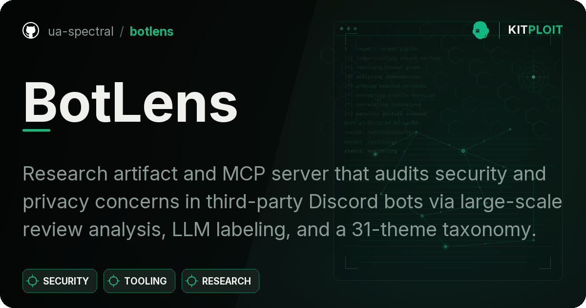 BotLens preview
