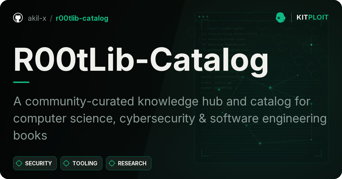 R00tLib-Catalog preview