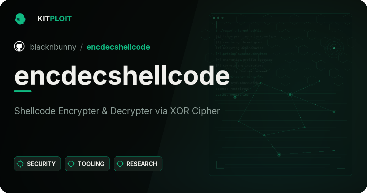 encdecshellcode preview