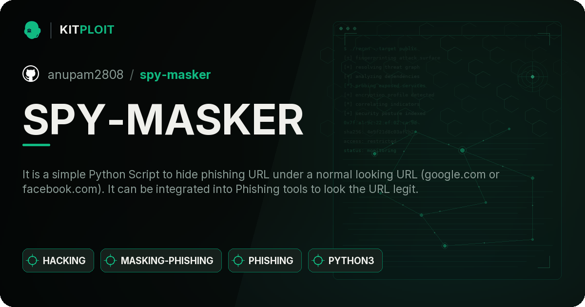 SPY-MASKER preview