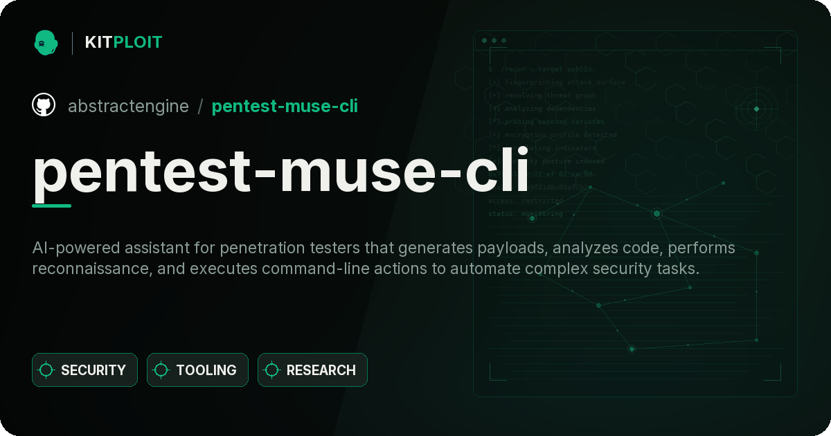 pentest-muse-cli preview