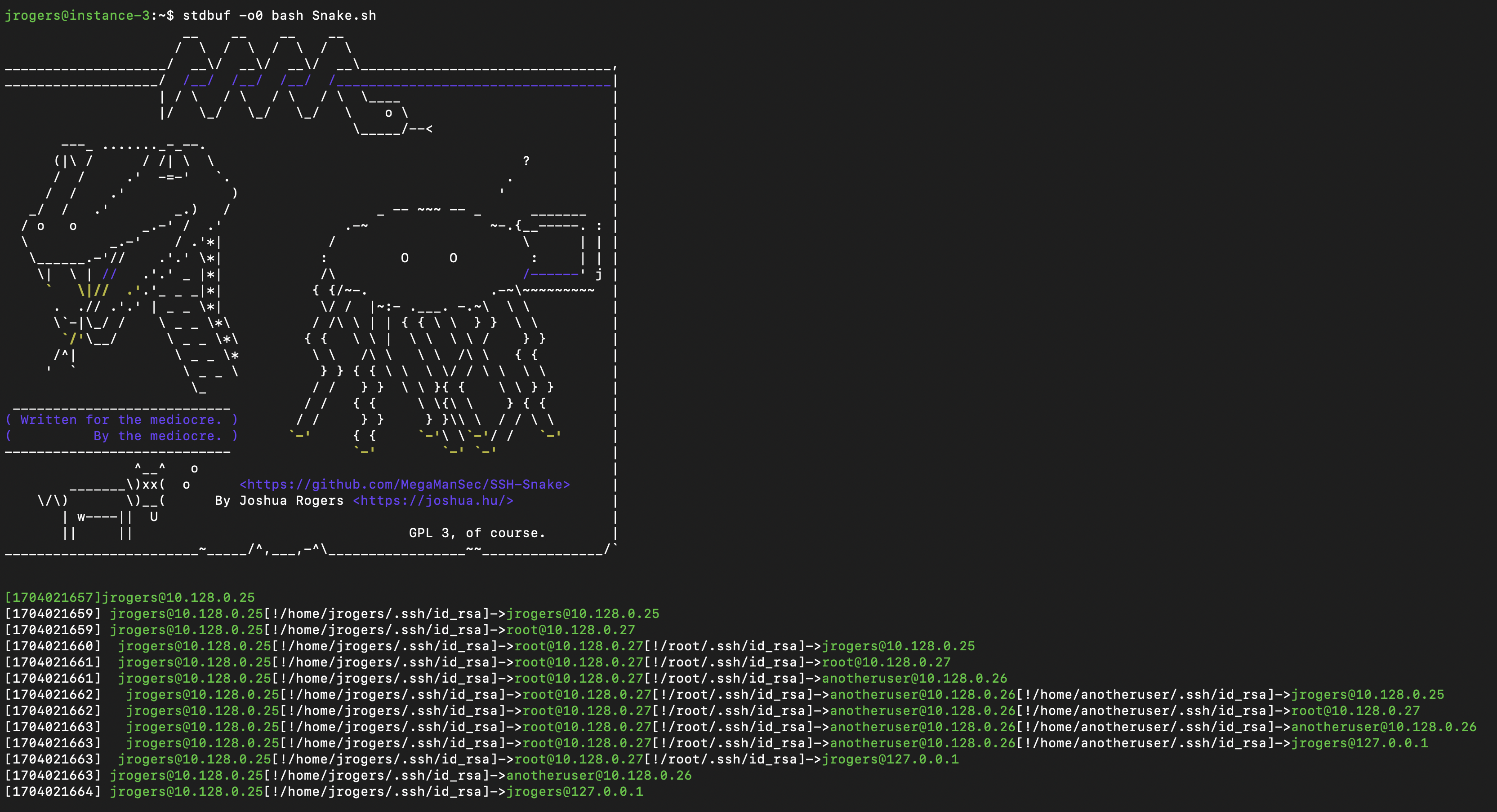 SSH-Snake preview