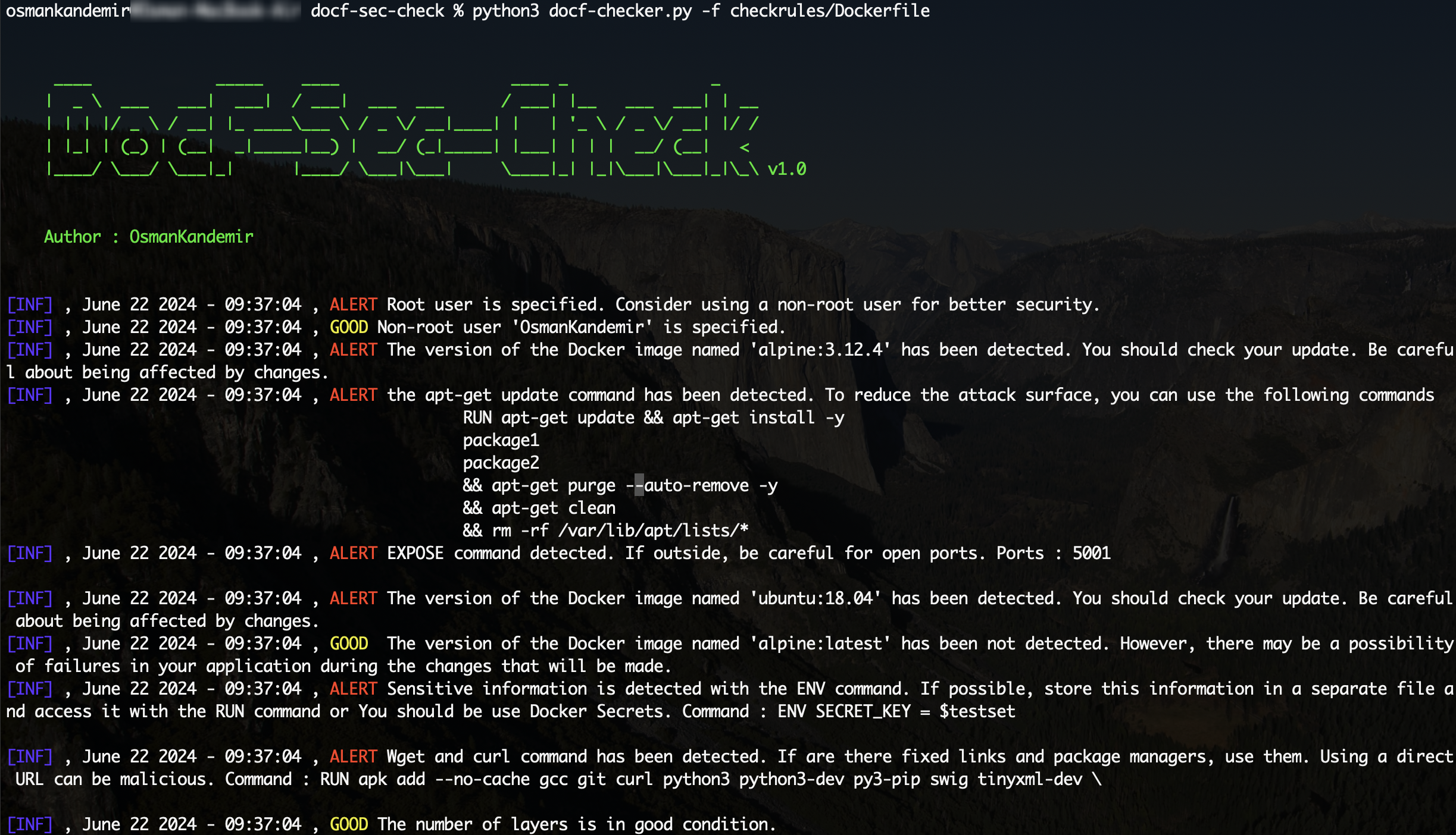 docf-sec-check preview