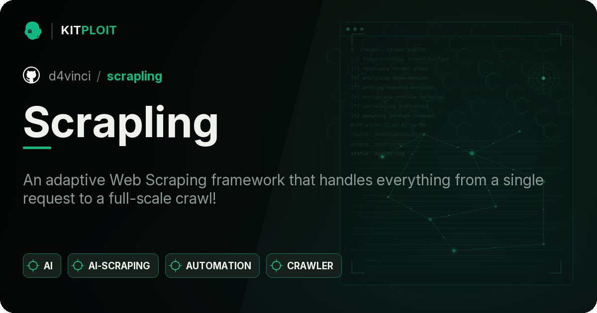 Scrapling preview