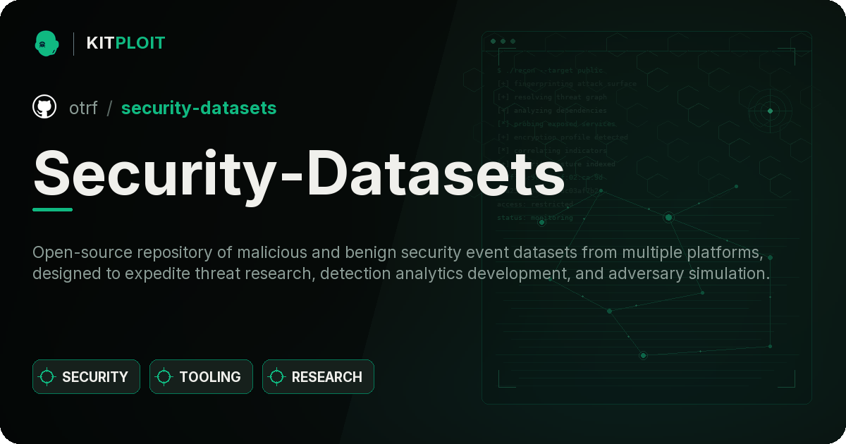 Security-Datasets preview