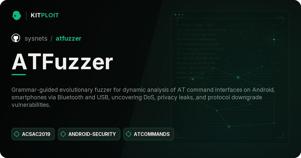 ATFuzzer preview