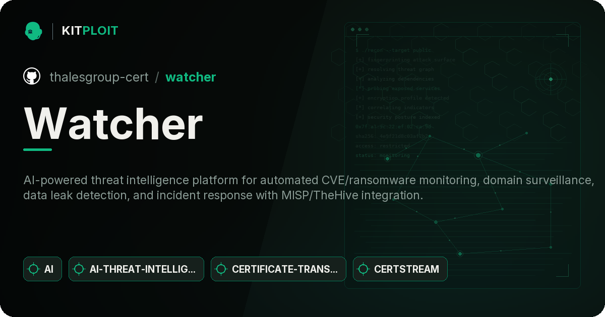 Watcher preview