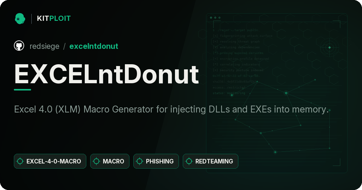 EXCELntDonut preview