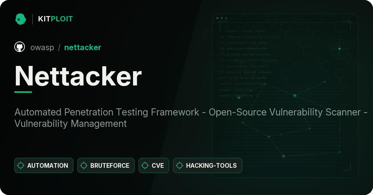 Nettacker preview